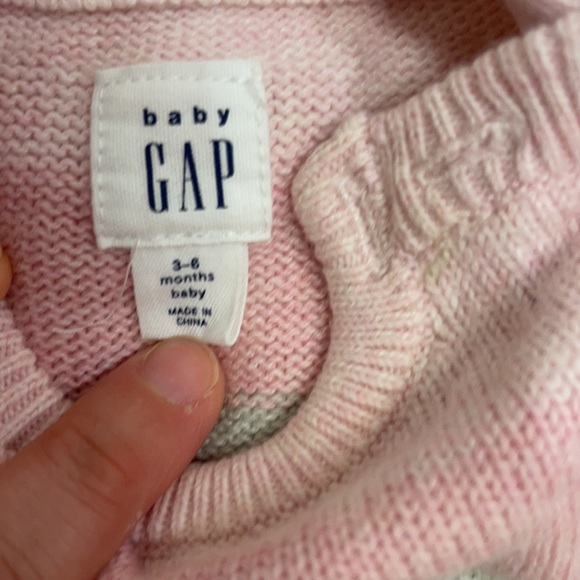 COPY - Baby Gap 3-6 months sweater onesie. Worn a few times only. - Picture 2 of 2